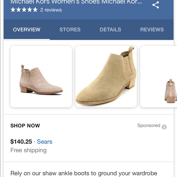 Michael Kors suede ankle booties - Picture 5 of 5